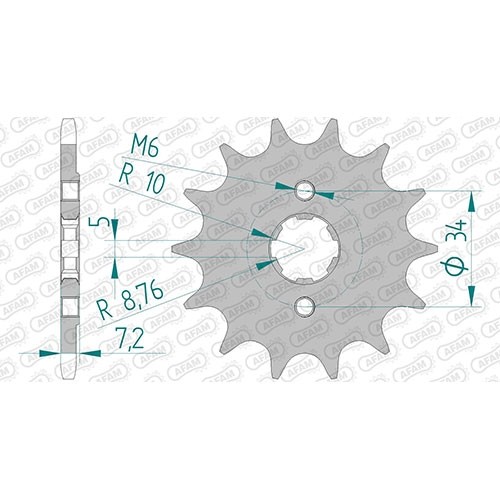 Stahl ritzel für honda 125 - für,